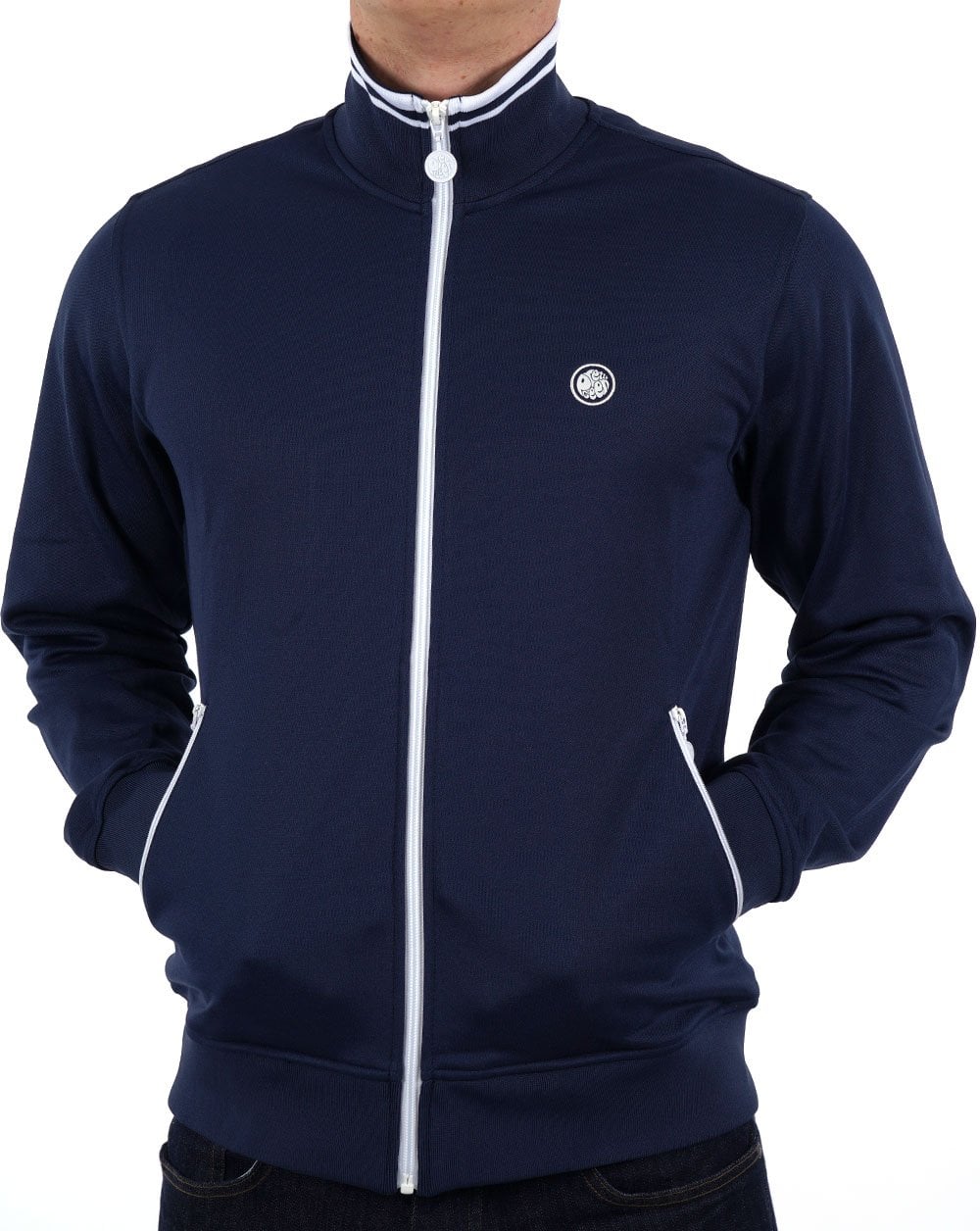 Pretty Green Boston Track Top Navy
