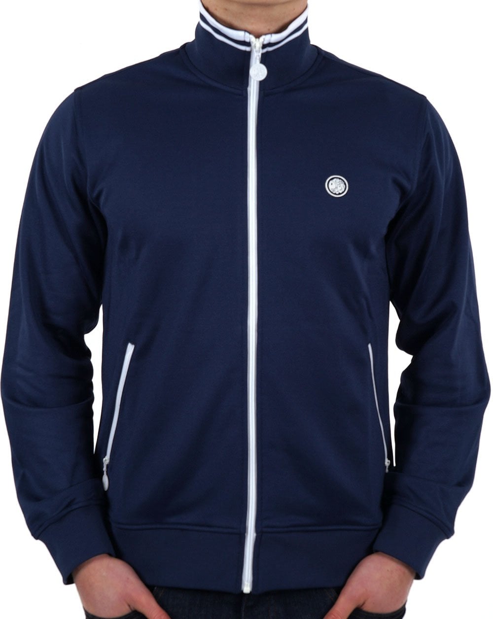 Pretty Green Boston Track Top Navy