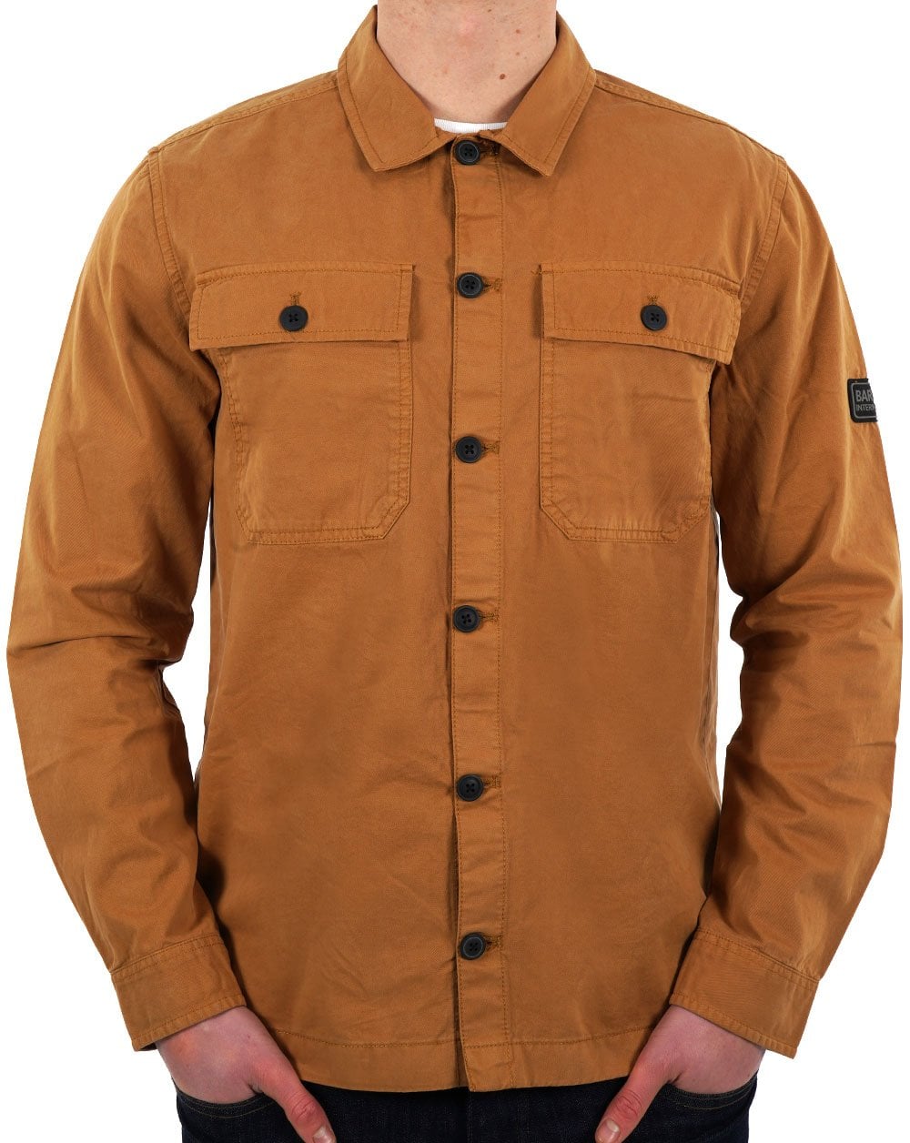 Barbour International Adey Overshirt Desert