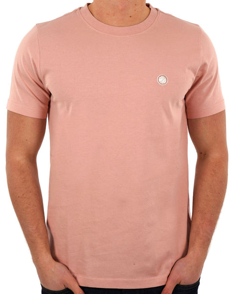 Pretty Green Mitchell T-shirt Pastel Pink