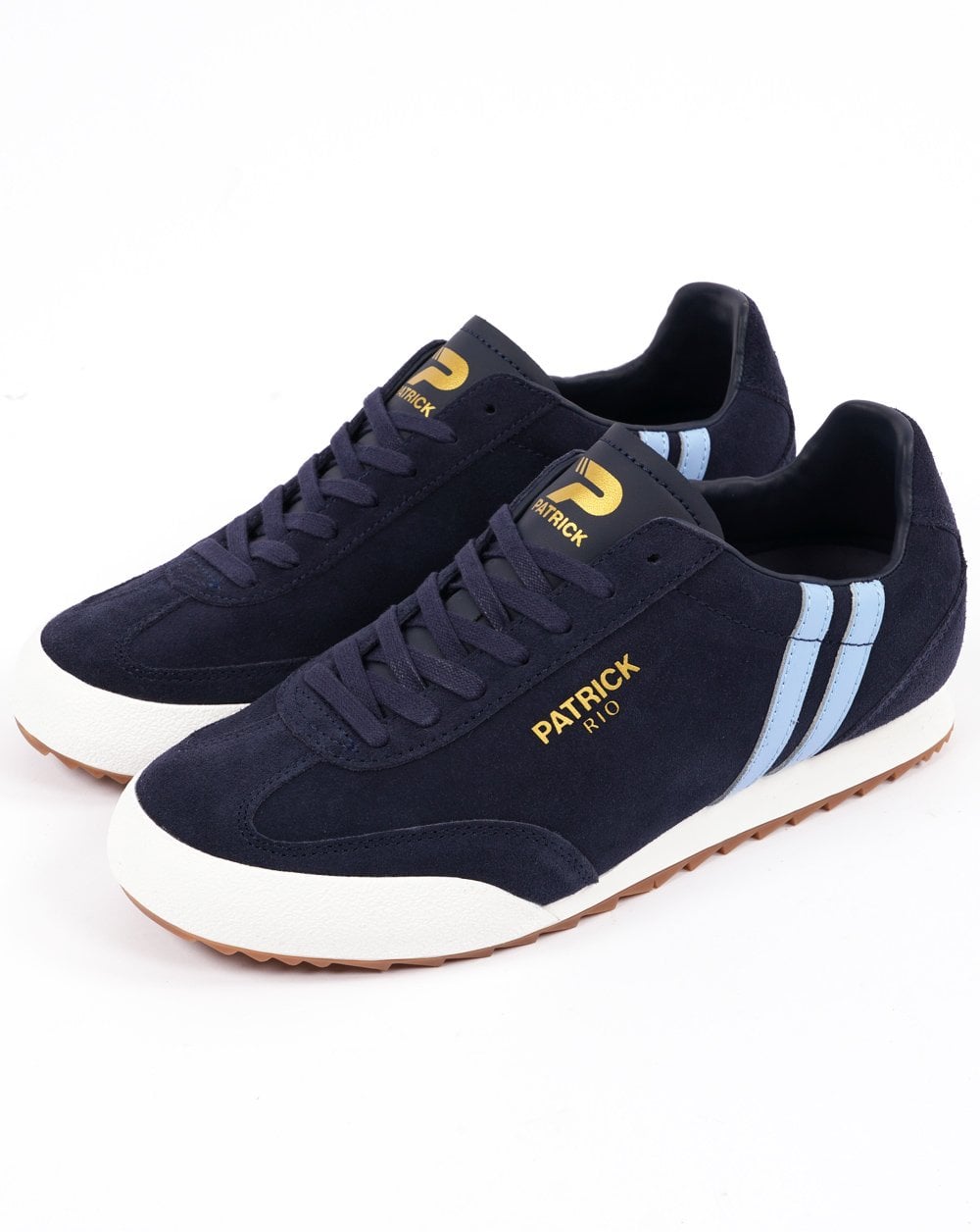 Patrick Rio Trainers Navy/Sky Blue