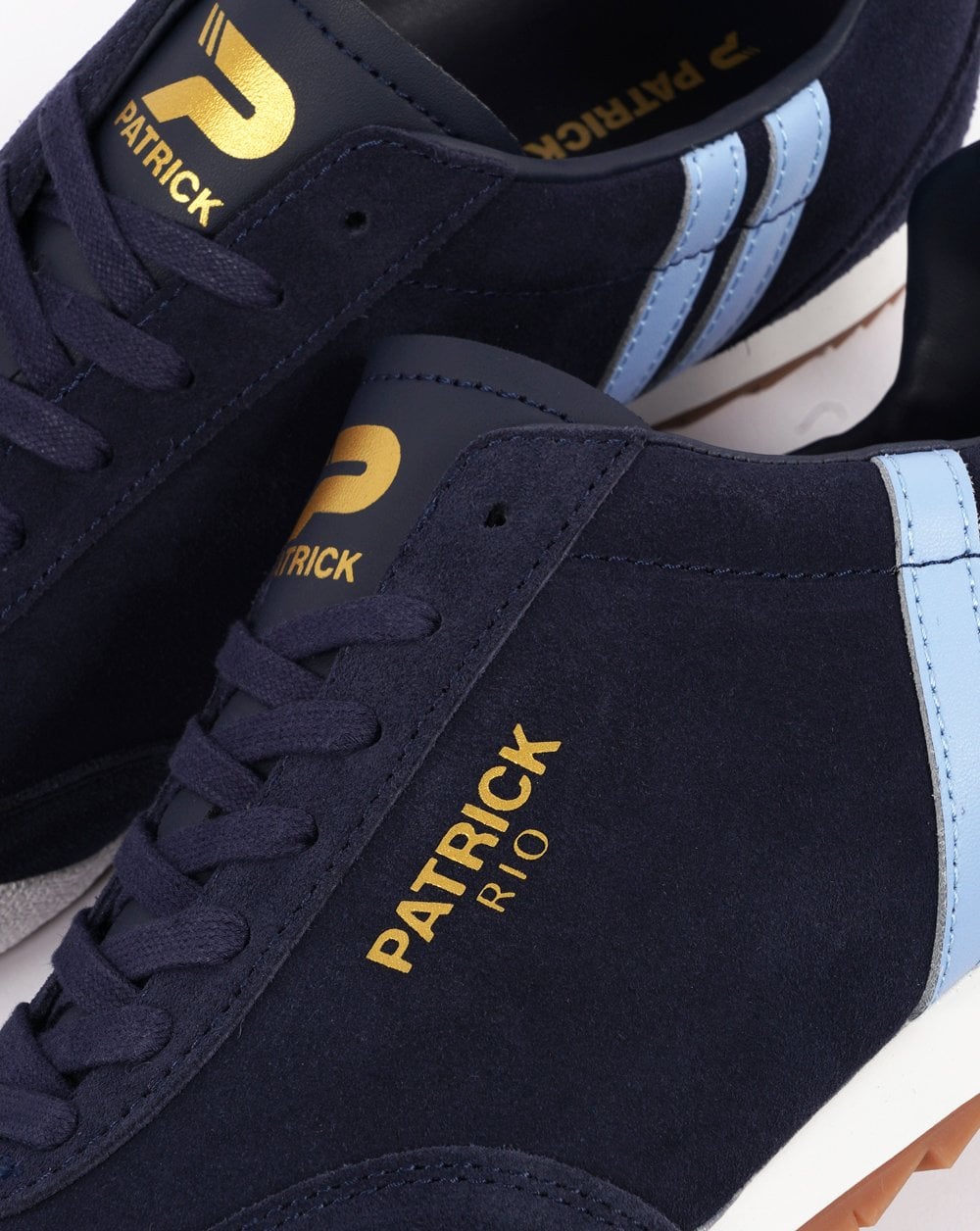 Patrick Rio Trainers Navy/Sky Blue