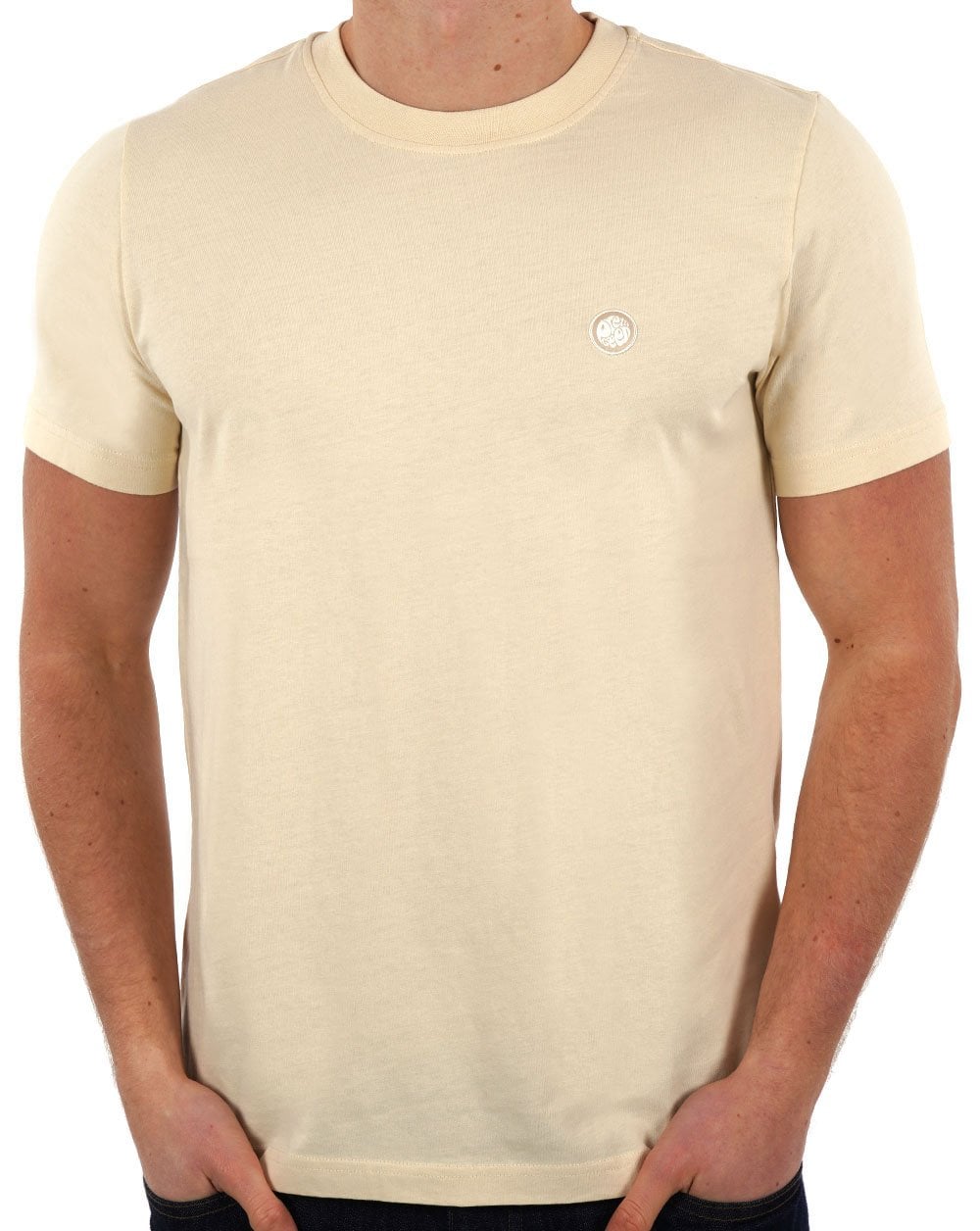 Pretty Green Mitchell T-shirt Stone
