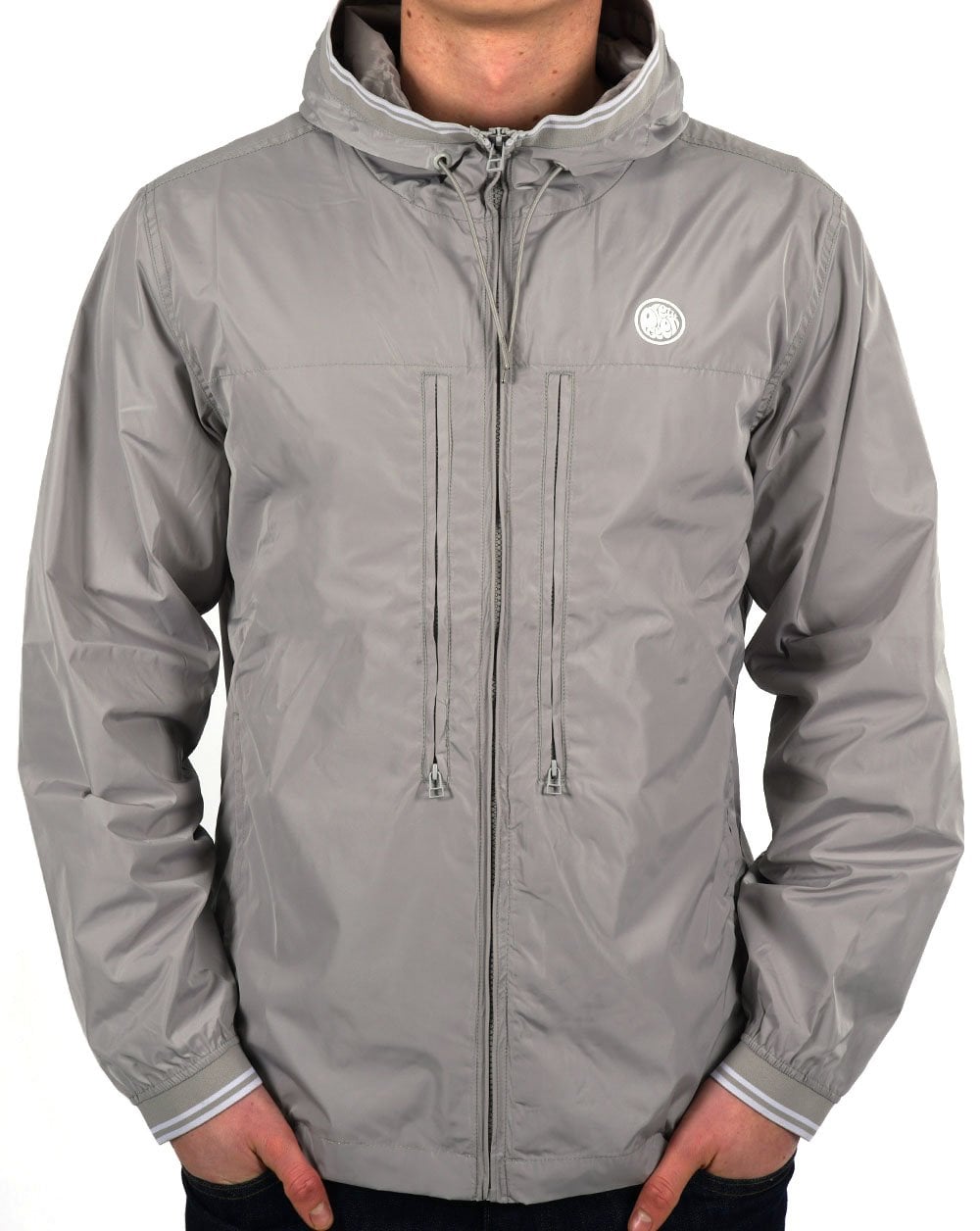 Pretty Green Allesley Nylon Jacket Grey