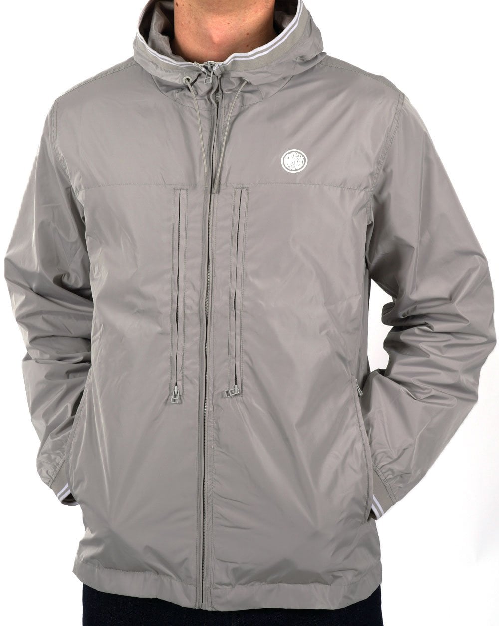 Pretty Green Allesley Nylon Jacket Grey