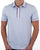 Lacoste Tipped Polo Shirt Light Blue