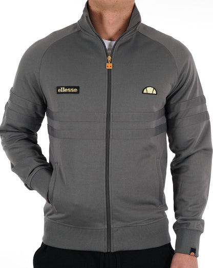 Ellesse Rimini Track Top Dk Grey/Gold