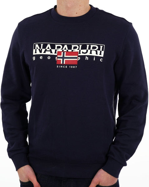 Napapijri Aylmer Sweatshirt Navy Blue
