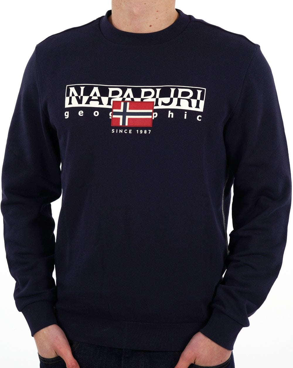 Napapijri Aylmer Sweatshirt Navy Blue