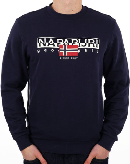 Napapijri Aylmer Sweatshirt Navy Blue