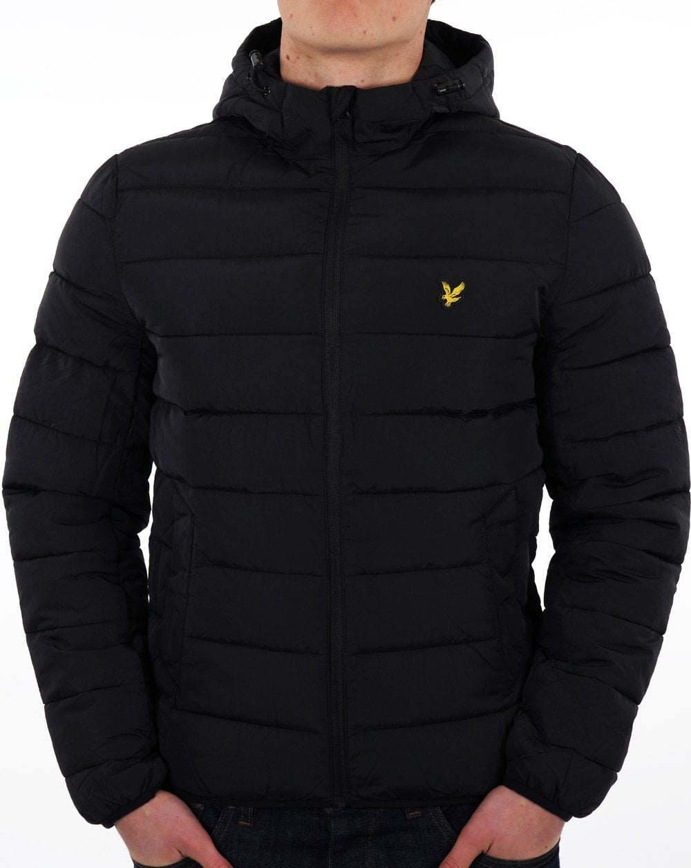 Lyle & Scott Lightweight Puffer Jacket Black
