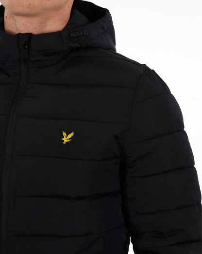 Lyle & Scott Lightweight Puffer Jacket Black