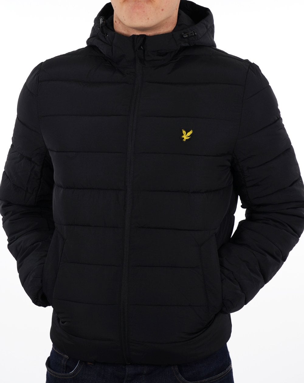 Lyle & Scott Lightweight Puffer Jacket Black