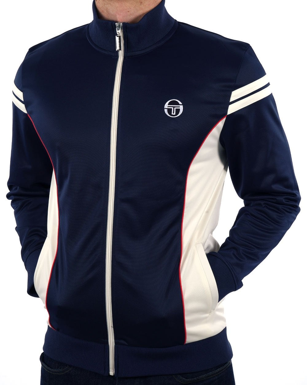 Sergio Tacchini Fjord Track Top Navy Blue