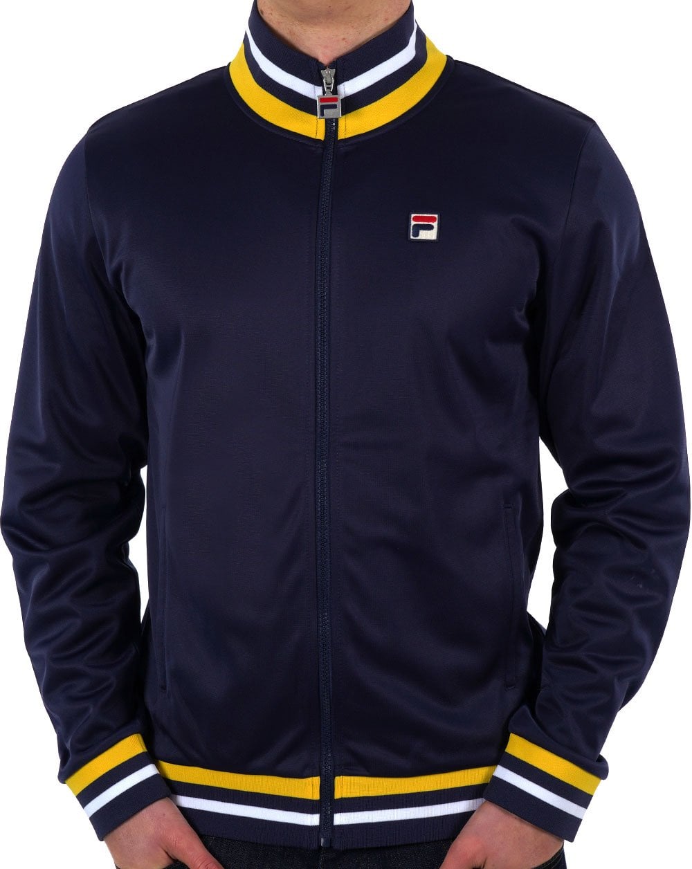 Fila Vintage Dane Track Top Navy