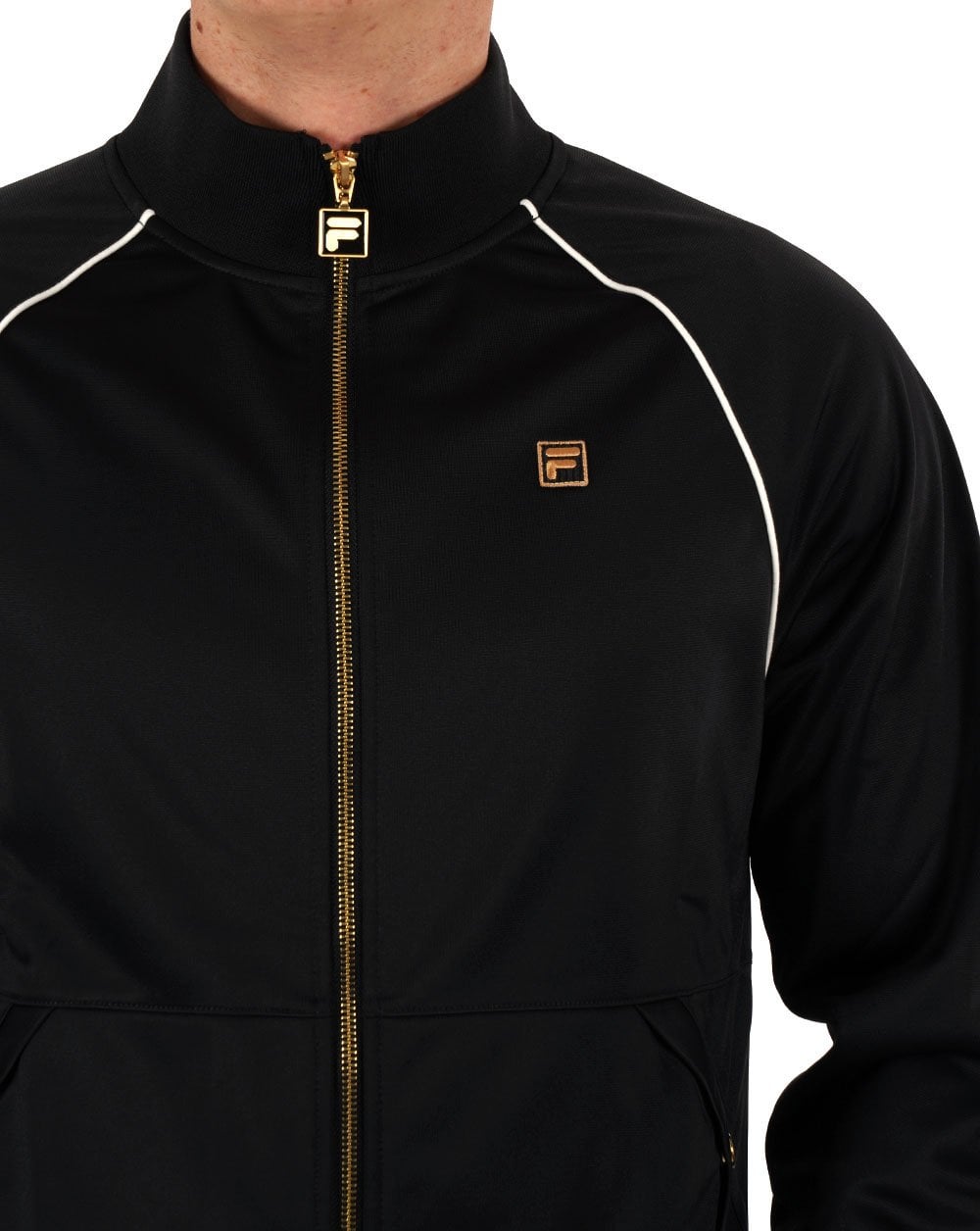 Fila Gold Tristan Track Top Black