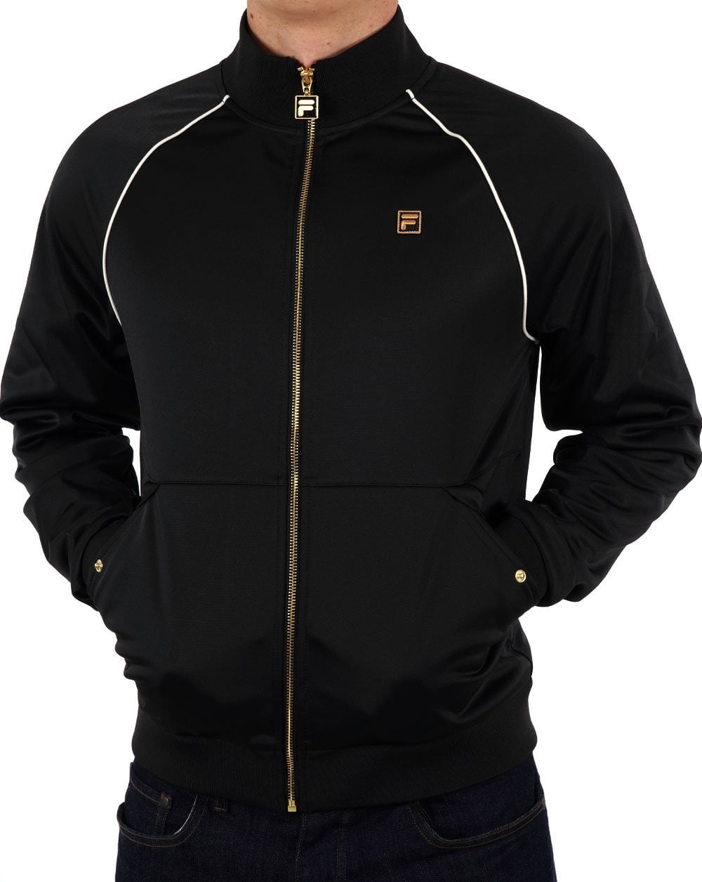 Fila Gold Tristan Track Top Black