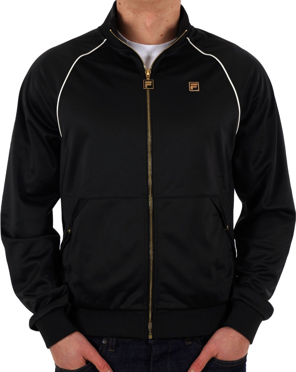 Fila Gold Tristan Track Top Black