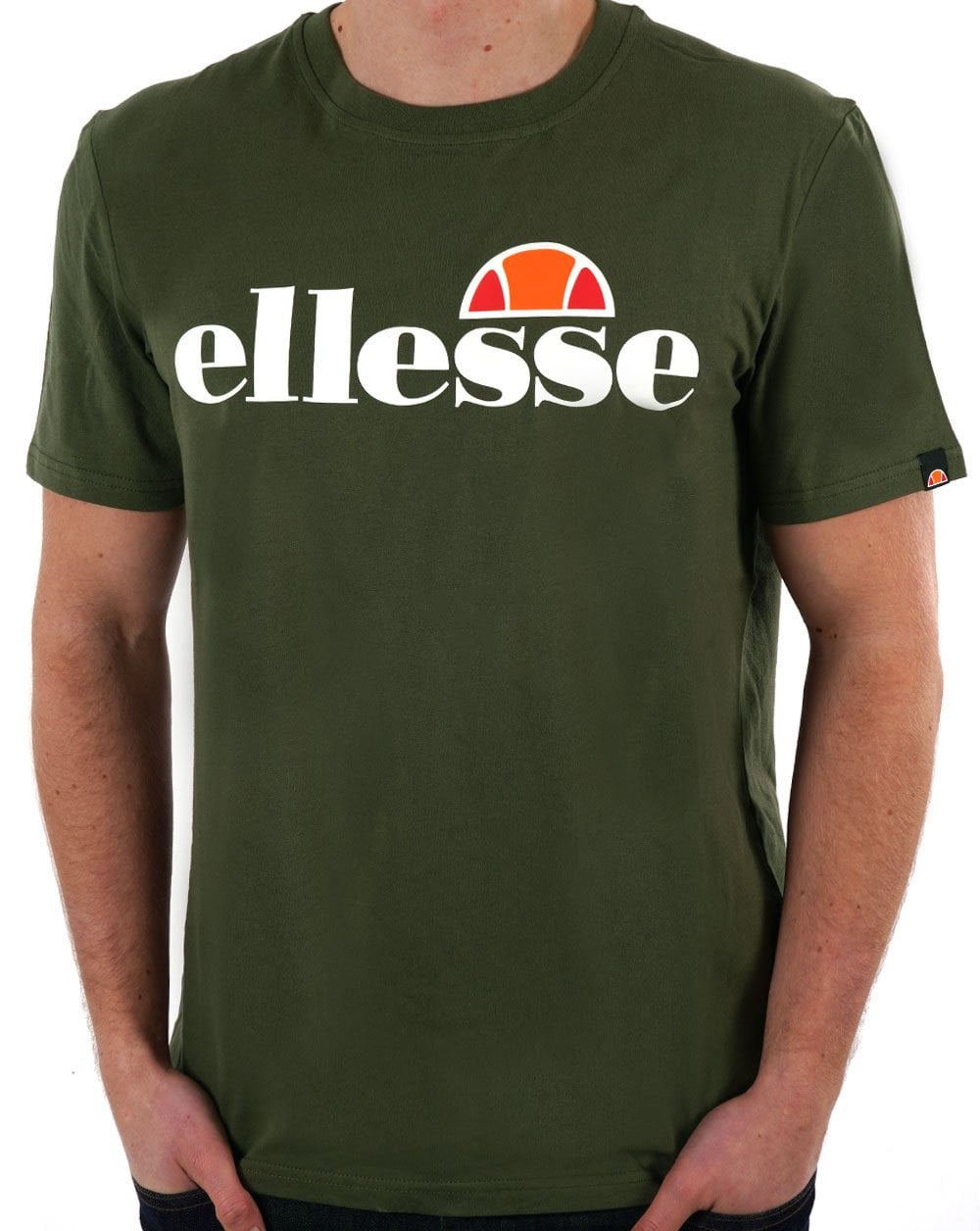 Ellesse Logo T Shirt Khaki