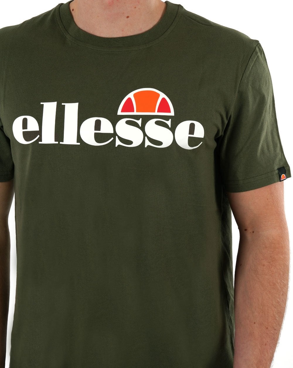 Ellesse Logo T Shirt Khaki