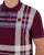 Trojan Check Panel Polo Shirt Port