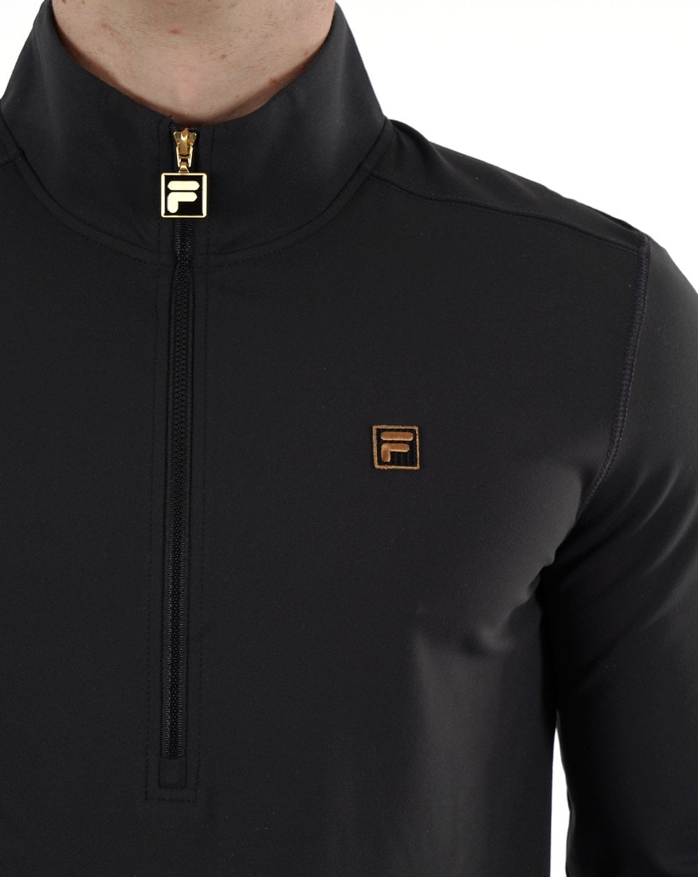 Fila Gold Zip Mid Layer Black