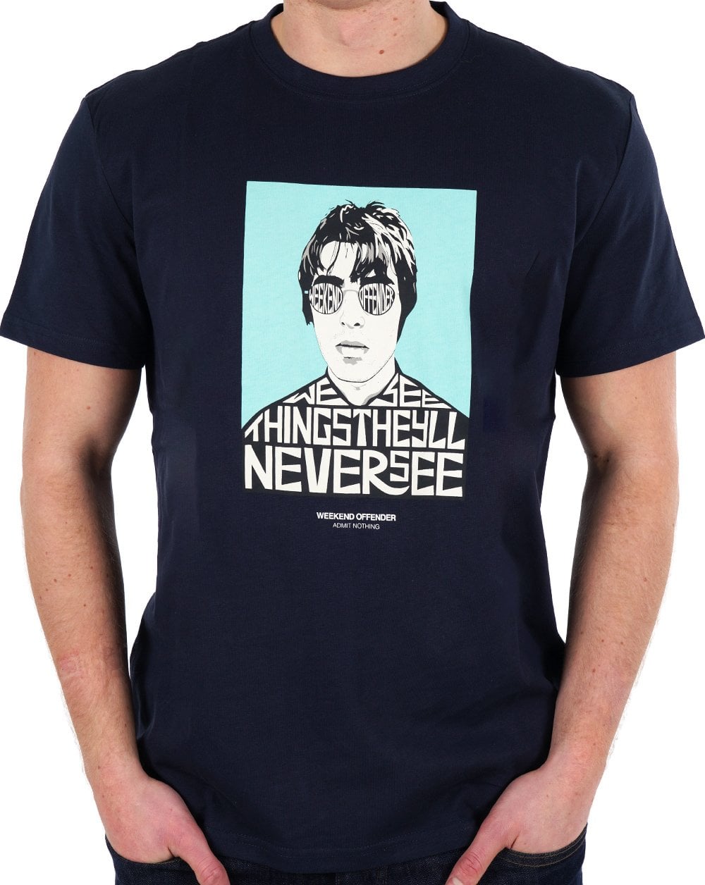 Weekend Offender Forever T-shirt Navy
