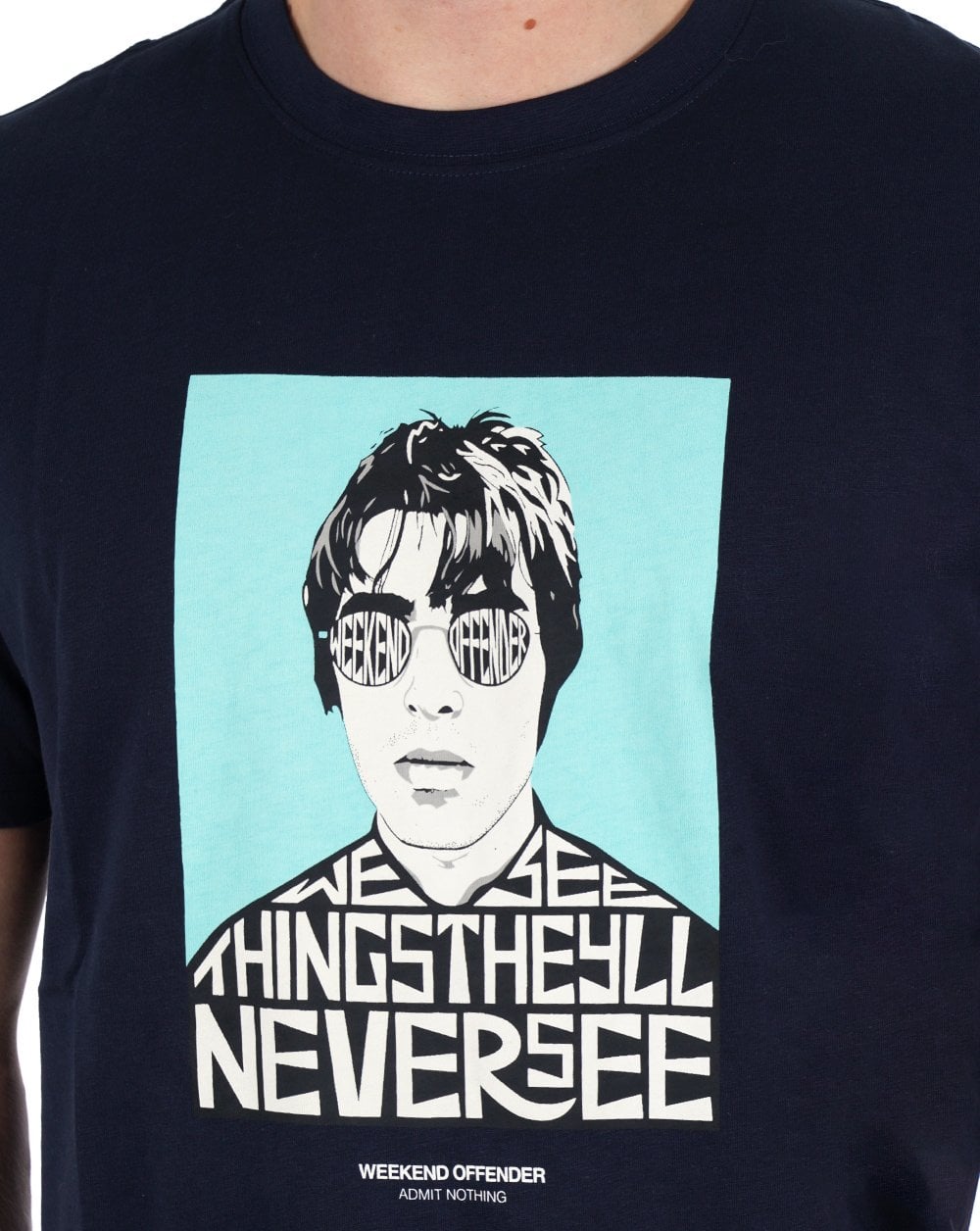 Weekend Offender Forever T-shirt Navy