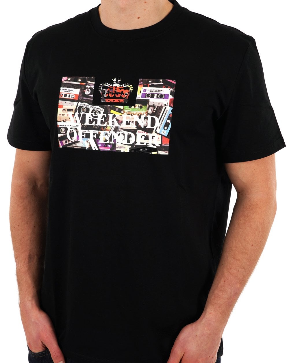 Weekend Offender Keyte T-shirt Black