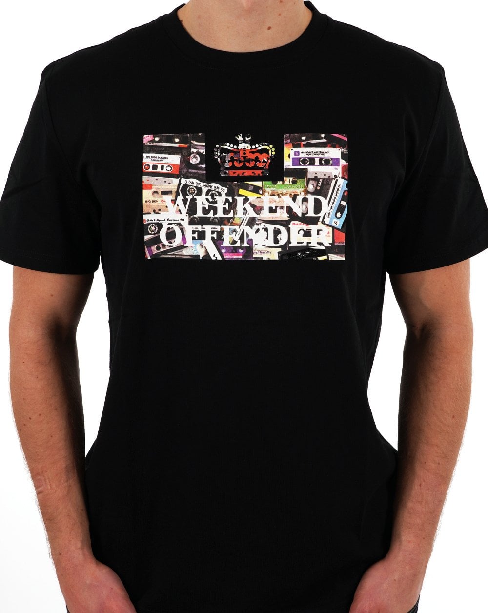 Weekend Offender Keyte T-shirt Black
