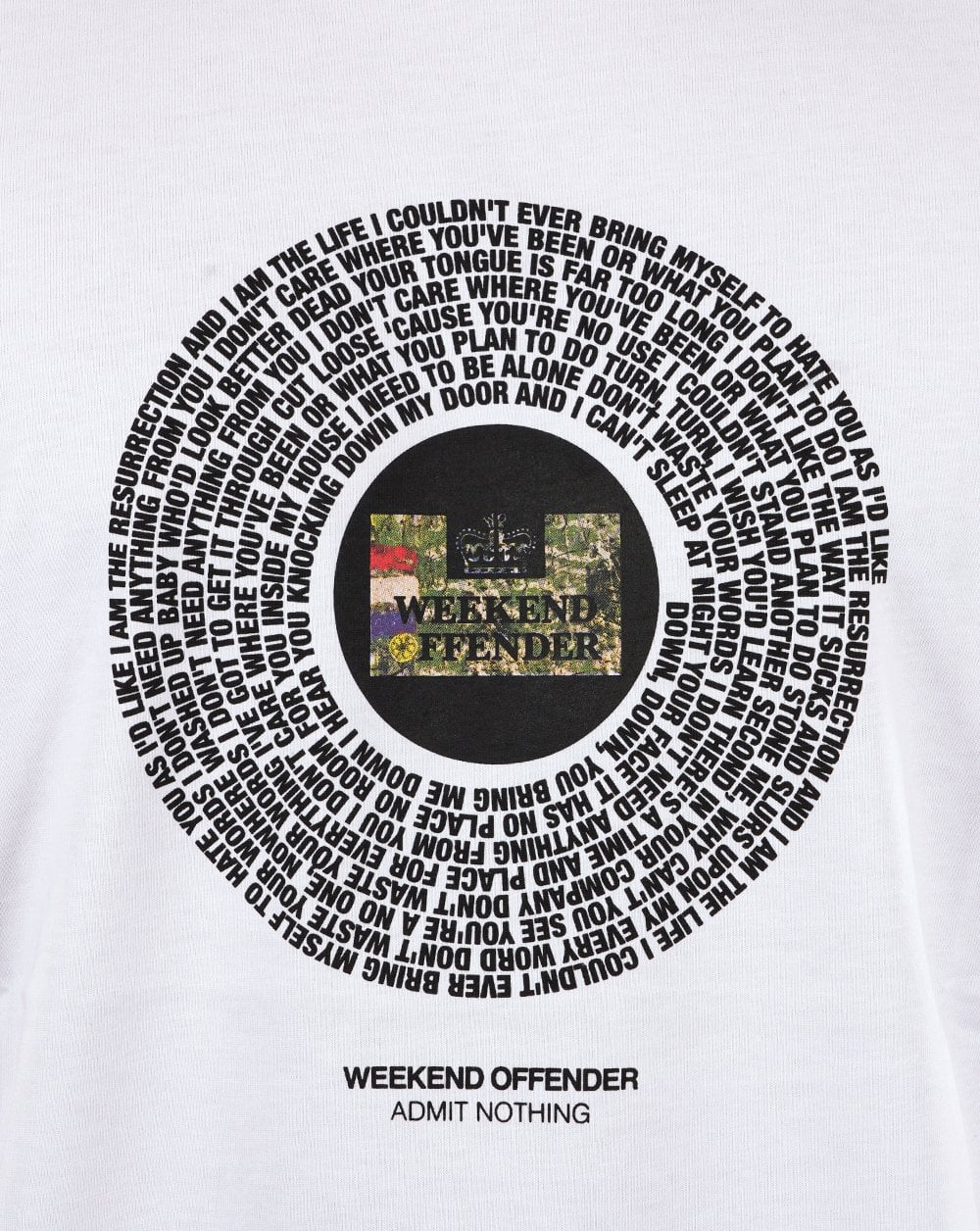 Weekend Offender Ressurection T-shirt White