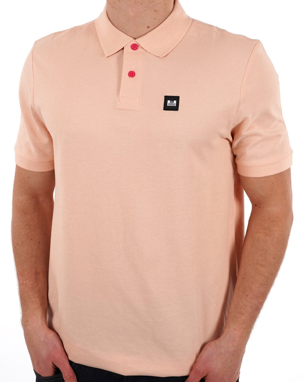 Weekend Offender Polo Shirt Soft Pink
