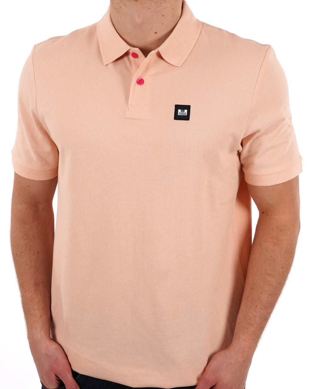 Weekend Offender Polo Shirt Soft Pink