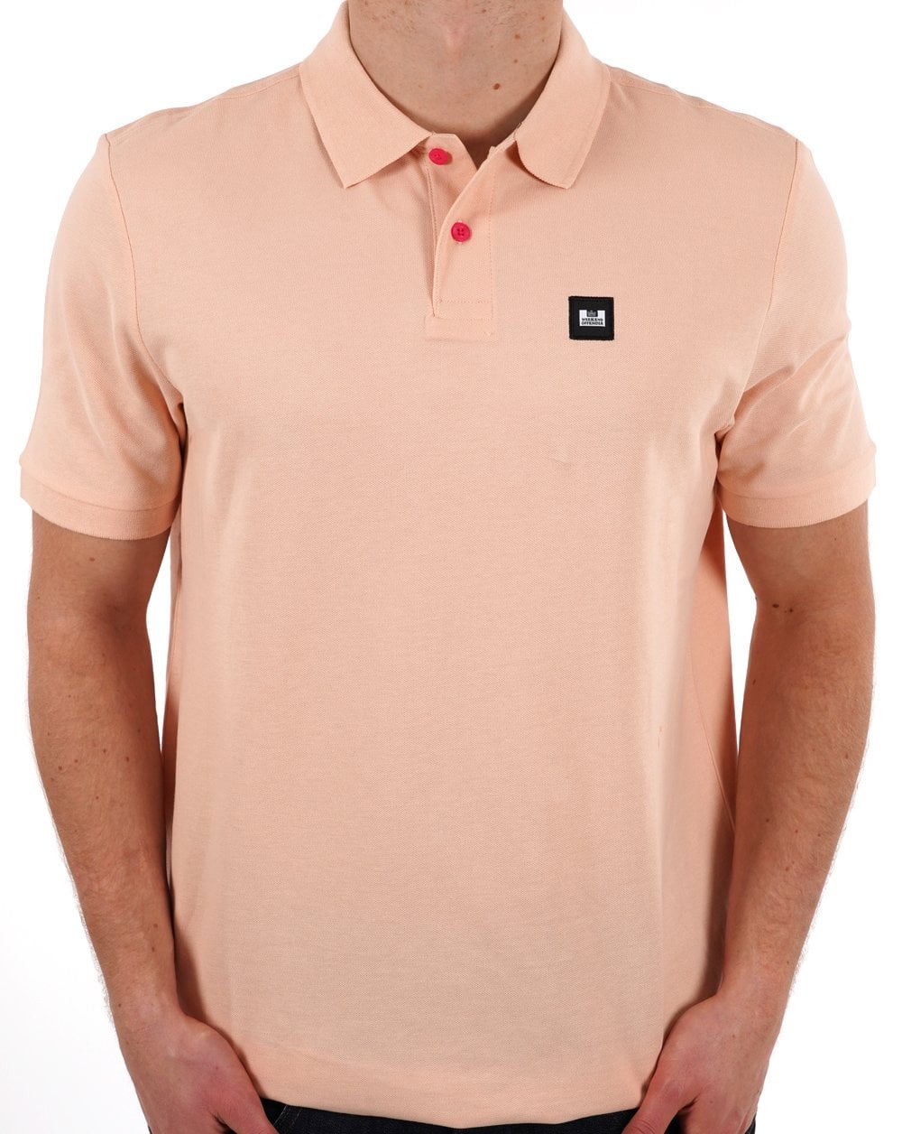 Weekend Offender Polo Shirt Soft Pink