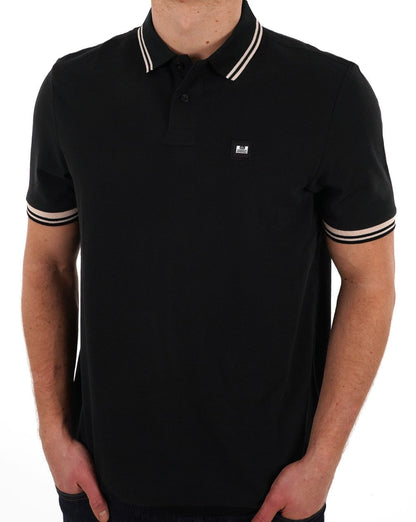 Weekend Offender Levanto Polo Shirt Black