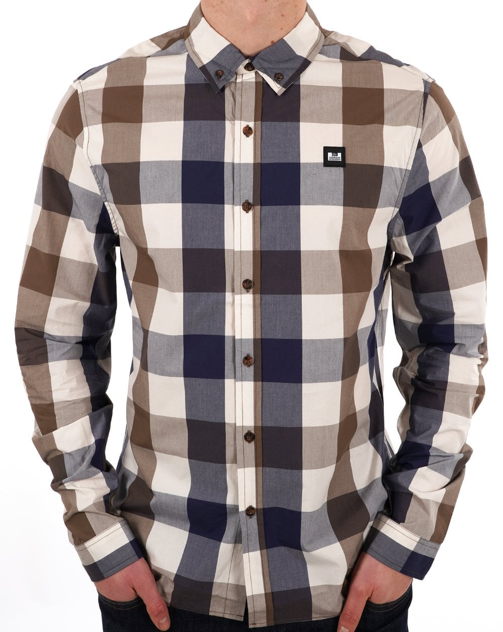Weekend Offender Lisbon Shirt Large House Check