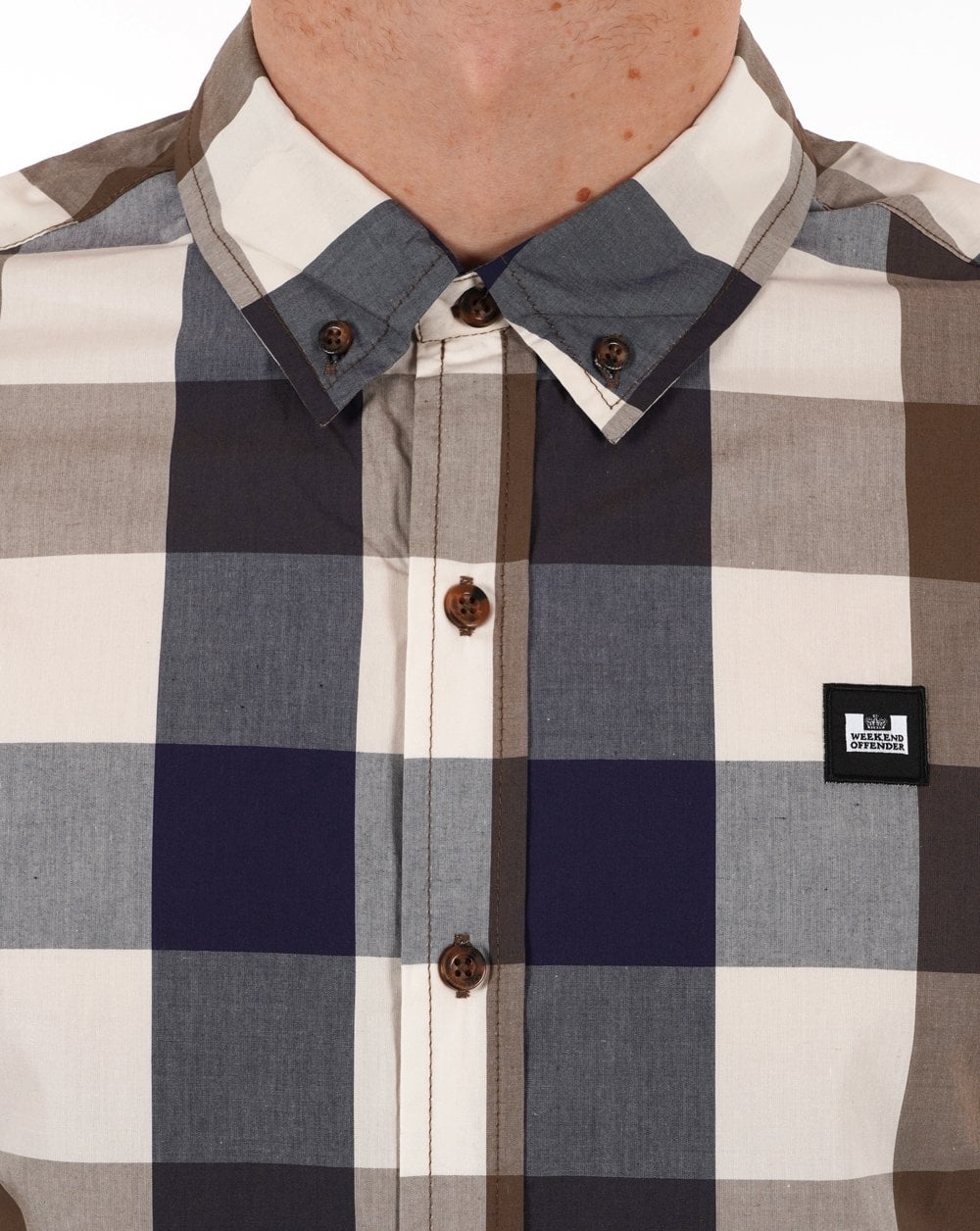 Weekend Offender Lisbon Shirt Large House Check