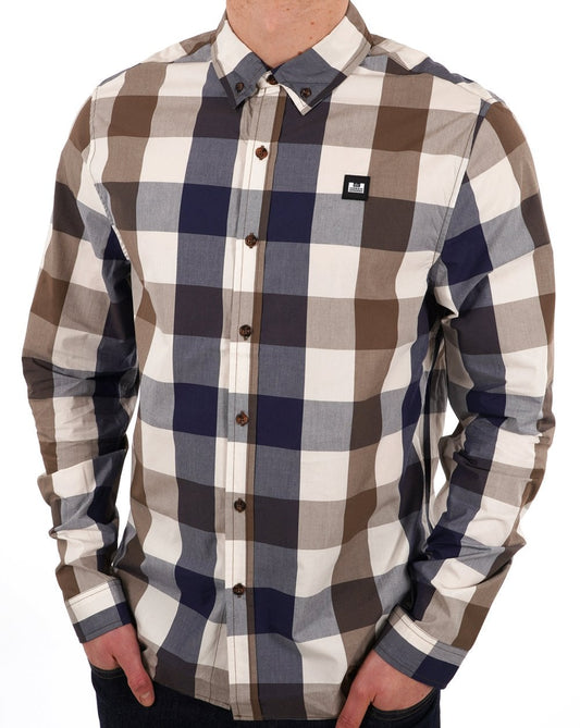 Weekend Offender Weekend Offender Lisbon Shirt Large House Check