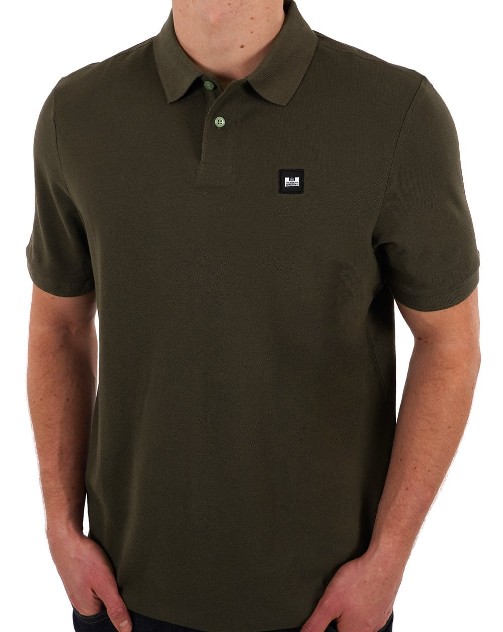 Weekend Offender Polo Shirt Khaki Green
