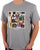 Weekend Offender Posters T-shirt Smokey Grey