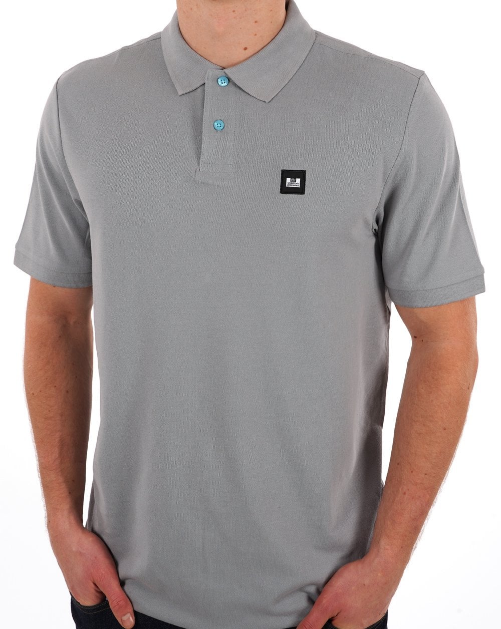 Weekend Offender Polo Shirt Smokey Grey
