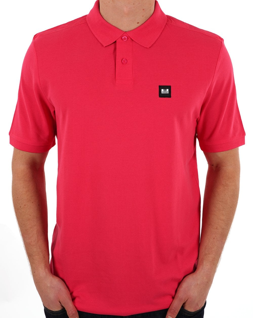 Weekend Offender Brant Polo Shirt Hot Pink
