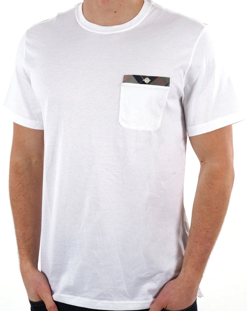Barbour Durness Pocket Tee White