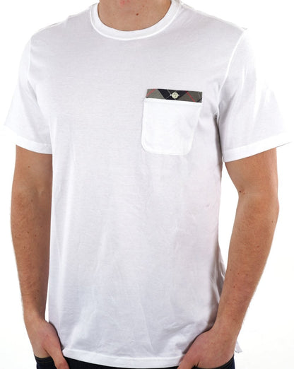 Barbour Durness Pocket Tee White