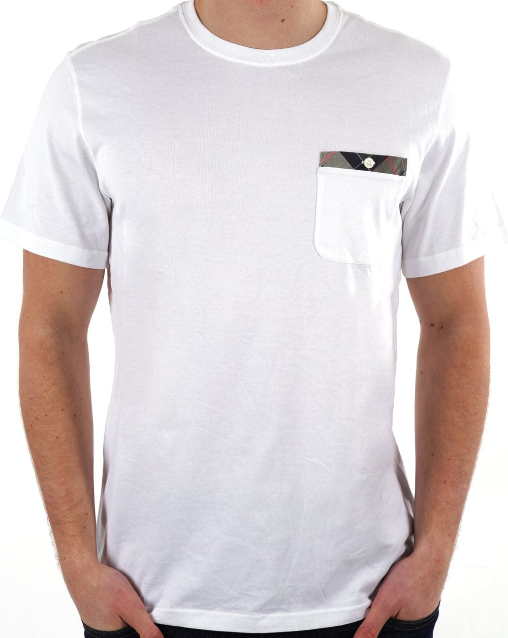 Barbour Durness Pocket Tee White