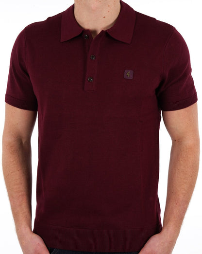 Gabicci Vintage Jackson Knitted Polo Port