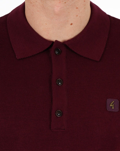 Gabicci Vintage Jackson Knitted Polo Port