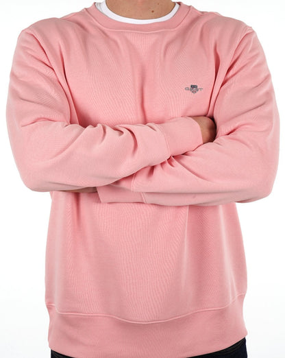 Gant Shield Crew Sweat Soft Pink
