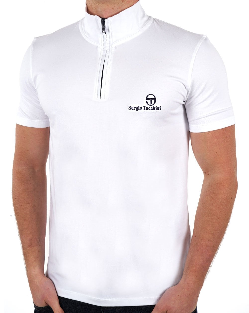 Sergio Tacchini Daytone 1/4 Zip Top White