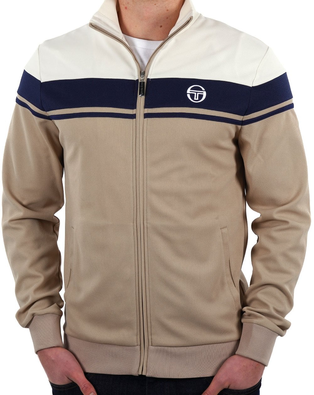 Sergio Tacchini Masters Track Top Stone